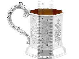 silver mug size