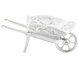 Silver Wheelbarrow Dishes