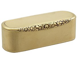 Antique 18k Gold Snuff Box