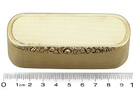 Antique 18k Gold Snuff Box