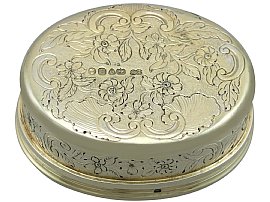 Snuff Box underside