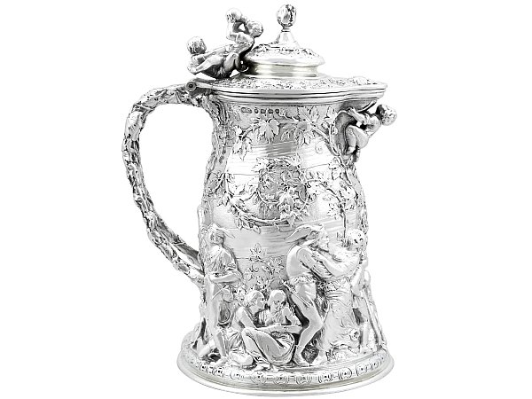 Rare Silver Jug Antique for Sale