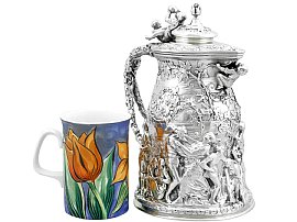 Rare Silver Jug Antique for Sale