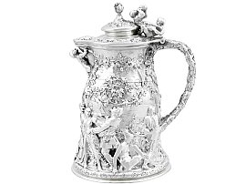 Antique Silver Jug 