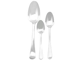 Irish Silver Cutlery Set for 12 People