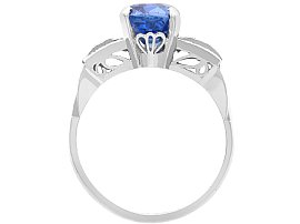 Blue sapphire cocktail ring for sale