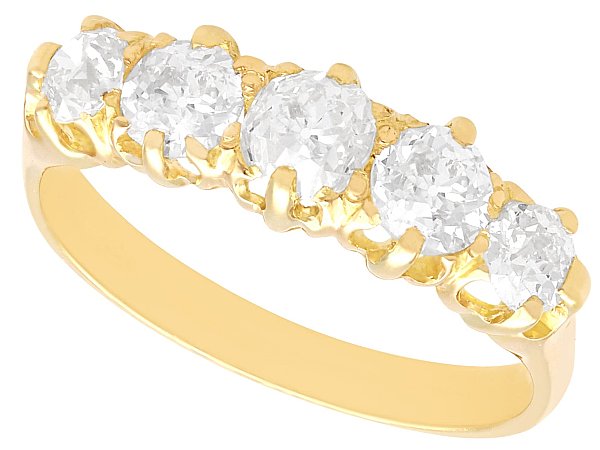 Edwardian Five Stone Diamond Ring