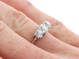 Diamond Trilogy Ring 