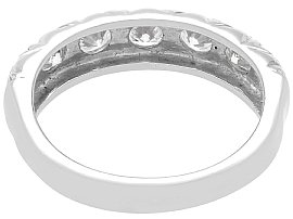 Second Hand White Gold Half Eternity Ring