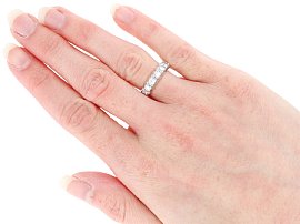 Half Eternity Ring Wearing 