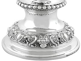 Tall Sterling Silver Tazza Dish UK