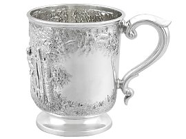 Victorian Sterling Silver Mug