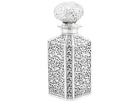 Antique Silver Cologne Bottle