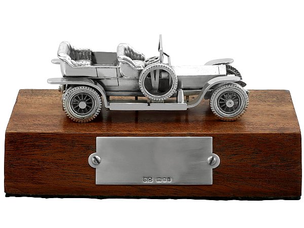 Vintage Sterling Silver Car Model