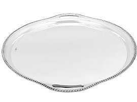 Silver Tray with Handles