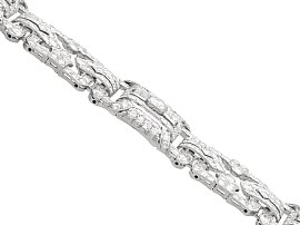 Ladies Diamond Bracelet in Platinum