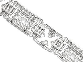 Ladies Diamond Bracelet in Platinum