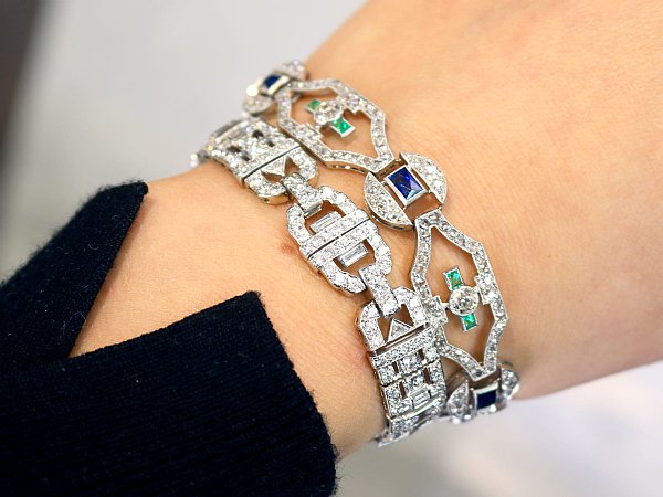 1920s diamond bracelet