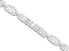 Antique Diamond and platinum bracelet 