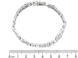 Platinum Diamond Bracelet size