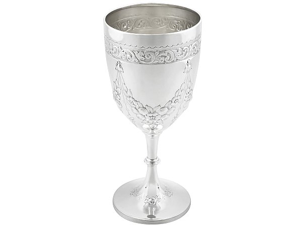 Hallmarked Antique Silver Goblet