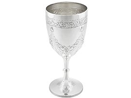 Hallmarked Antique Silver Goblet