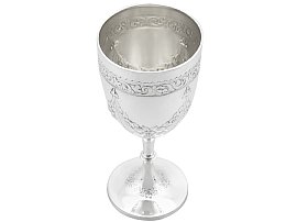 Hallmarked Antique Silver Goblet