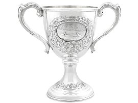 Silver Rowing Cup Trophy