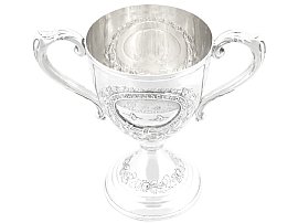 Silver Rowing Cup Trophy