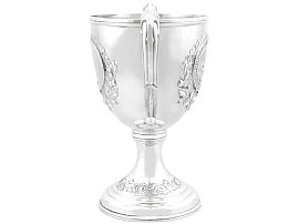 Silver Rowing Cup Trophy