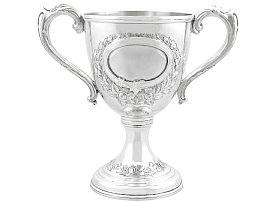 Silver Rowing Cup Trophy