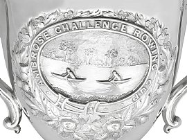 Silver Rowing Cup Trophy