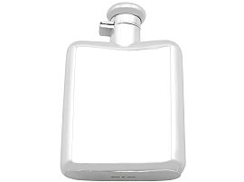 Chinese Silver Hip Flask