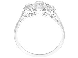 Platinum Three Stone Diamond Ring