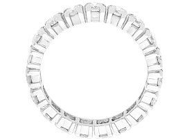 1950s Eternity Ring in White Gold