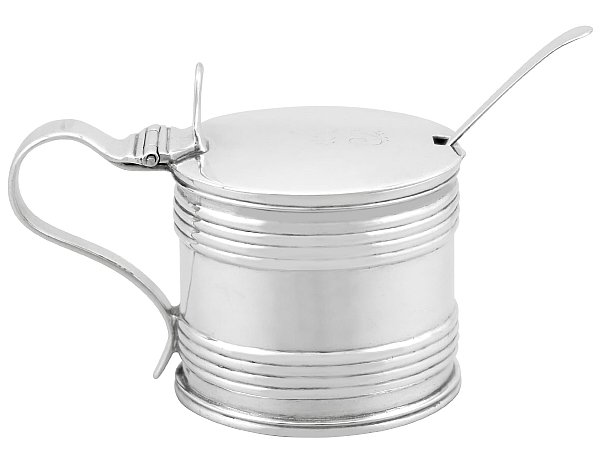 Newcastle Silver Mustard Pot