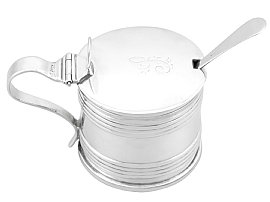 Newcastle Silver Mustard Pot