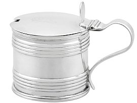 Newcastle Silver Mustard Pot