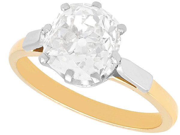 2.58 Carat Diamond Solitaire Engagement Ring