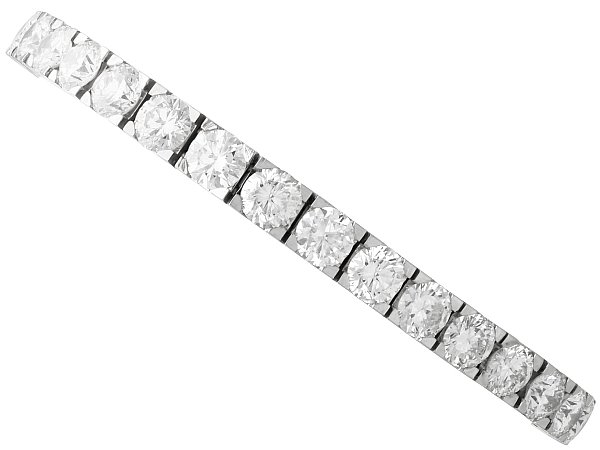 Vintage Diamond Line Bracelet