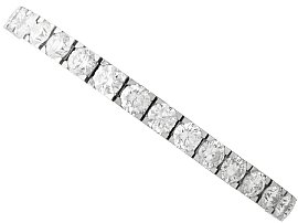 Vintage 16.75ct Diamond Line Bracelet in Platinum