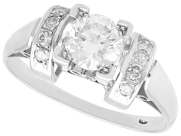 Solitaire Style Diamond Dress Ring for Sale