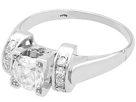 Solitaire Style Diamond Dress Ring for Sale