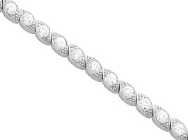 Edwardian Diamond Tennis Bracelet