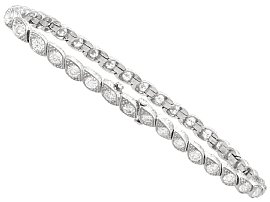 Edwardian Diamond Tennis Bracelet