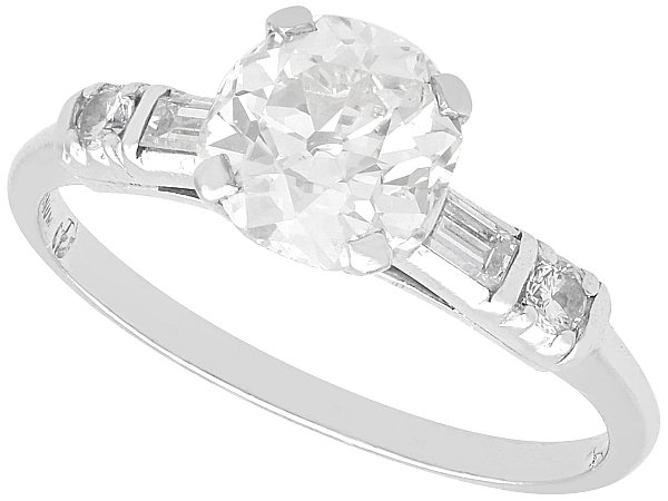 Colour J Diamond Solitaire Ring