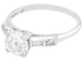 Colour J Diamond Solitaire Ring