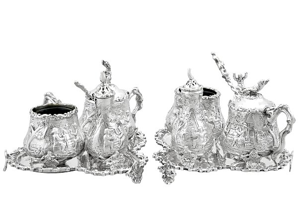 Sterling Silver Cruet Sets UK