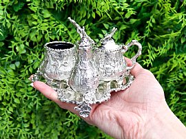 Sterling Silver Cruet Sets UK