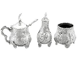 Sterling Silver Cruet Sets UK